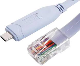 RyzCare USB Type C to RJ45 Network Equipment Console Cable USB Adapter