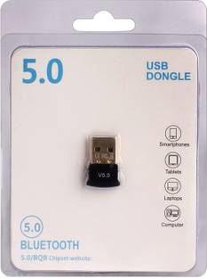 RyzCare Bluetooth USB Adapter BT Version 5.0 Office Connector Device for PC Laptop USB Adapter