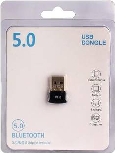 RAREGEAR Bluetooth USB Adapter BT Version 5.0 Office Connector Device for PC Laptop USB Adapter