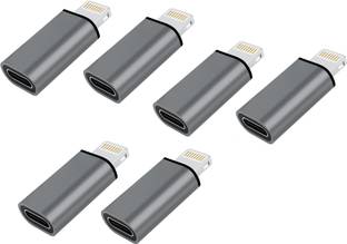 FKU (6PC) USB C Female to Lightning Male Adapter for iPhone USB Adapter