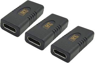 MX USB Type-C Female to USB Type-C Female Adapter Compatible with All C Type USB Adapter