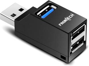 Frontech SpeedLink 3-Port USB Hub – USB 3.0, 5Gbps, Compact, Plug & Play USB Adapter