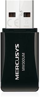 Mercusys MW300UM N300 Wireless Mini USB Adapter