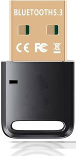 टोबो Bluetooth 5.3 Adapter, 5.3 PC USB Adapter, Wireless, Mini, Long Distance Communication, Windows 11/10/8.1 Compatible TD-1236WA USB एडाप्टर