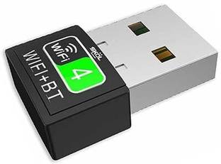 RuhZa 2 in 1 USB Bluetooth & WiFi Wireless Adapter USB Adapter