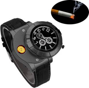 RSS ENTERPRISES USB Electronic Rechargeable Novelty Cool Wrist Watch Cigarette Lighter USB Electronic Rechargeable Novelty Cool Wrist Watch Cigarette Lighter Cigarette Lighter