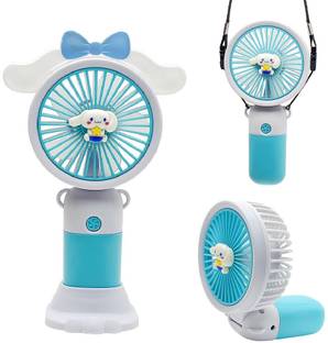 Felinar Foldable Mini Portable Fan Rechargeable USB Handheld Fan 5-Speed Adjustable Mini Portable Fan Rechargeable USB Handheld Fan in blue USB Fan
