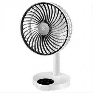 Dp 7626 (RECHARGEABLE TABLE FAN) 4000mAh, With LED Night Light 7626 (RECHARGEABLE TABLE FAN) USB Fan