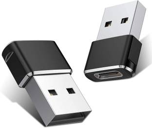 VOOCME Converter Works with Laptops,Chargers Compatible for iPhone USB C USB 3.1 Type C Female to USB Male Adapter Connector HDMI Connector