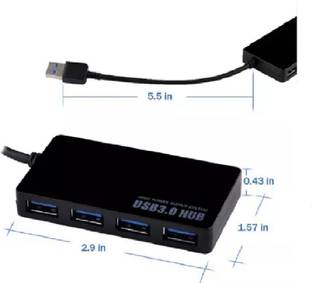 TERABYTE USB HUB 3.0 Super Speed 4 Port Compatible for PC, Pendrive, Mouse, Keyboards 5Gbps 3.0 High Power USB Hub