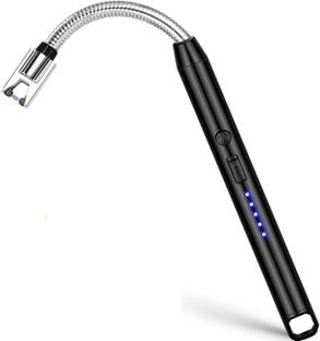 NIMYANK Rechargeable Gas Lighter For Kitchen Stove,Candle, 360deg Flame Adjustable NI92 USB Rechargeable Electric Lighter for Kitchen, Pooja Room, Candles, BBQ NI92 Cigarette Lighter