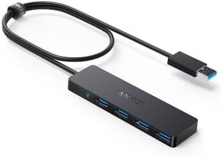 Anker 4-in-1 Ultra Slim USB A Hub for MacBook and Other Compatible Devices USB3.0 USB Hub