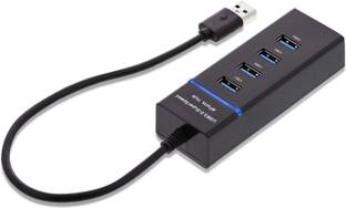 Wanzhow High Speed 4 Port USB 3.0 Multi Hub Splitter Expansion USB Hub for Desktop PC Laptop Adapter USB Hub