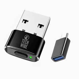 TECHWIBE Autoclicker Mouse Jiggler & Auto Clicker 2-in-1 Undetectable USB Device USB Mouse