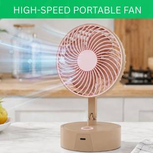 SYARA Battery Fan Portable Rechargeable High-Speed USB Table Fan EC203 Battery Fan Portable Rechargeab...