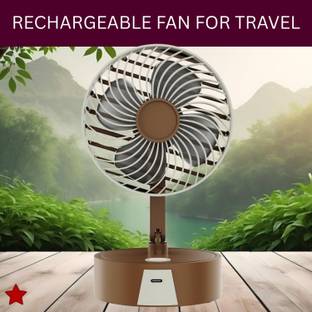 GUGGU Raftaar Mini Ac Cooler High Speed USB Rechargeable Table Fan for Home/OfficeO156 Raftaar Mini Ac...