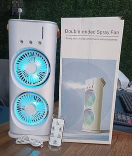 VS GLOBAL Double ended spray fan BLDC Motor with Remote, Remote Controlled, Underlight, Ultra High Spe...