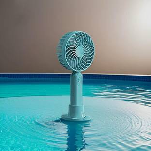FRONY Mini Ac Cooler Charging Summer Hand Fan Portable (USB Fan) With LED Light_JNJ463 Summer Fan_RA_6/6_UTN4632 USB Fan