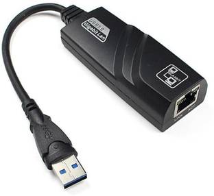 Tobo USB 3.0 To Ethernet Adapter USB 3.0 Gigabit Ethernet Adapter USB to RJ45 LAN Network Card Compatible Windows XP/Mac OS/Laptop/PC/Tablet LAN Adapter. USB LAN Card
