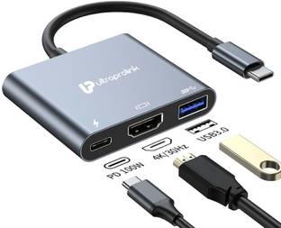 Ultraprolink UM1044 Type C Multiport Adapter / Smart Hub 3 in 1 USB Type UM1044 USB Hub