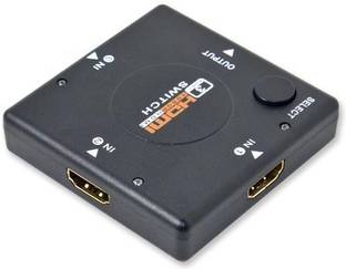 VOOCME HDMI Auto Switch Splitter Switcher Hub Box(3 Port 1080P HDMI Auto Switch) HDMI Connector