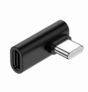 VOOCME USB 3.1 Type-C Male to Female Extension Adapter 90 Degree Right & Left Angled Adapter HDMI Connector
