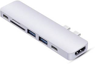 Artek 113 7 in 2 USBC Thunderbolt 3.0 for MacBook Pro 2016-2021 & MacBook Air 2018-2021,M1 USB Hub