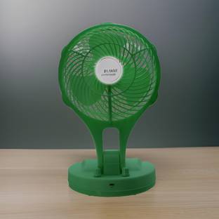 GUGGU Mini Ac Cooler Rechargeable Wave Fan Portable (USB Fan) With LED Light_KRB292 Trendy Rechargeable Fan Light Weight Mini Fan_AA292 USB Fan