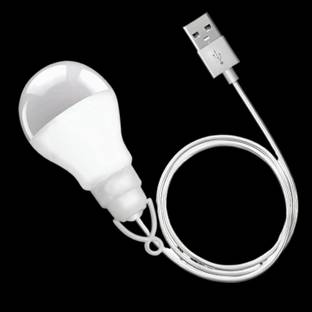 icall usb bulb USB LED Bulb 5 Watt 6 Volts Bright Light Reading Lamp for Outdoor Camping Used with Any Laptop, PC, Power Bank & Smart Phone Led Light