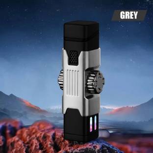 Kingdom ™Flabox Sound Sensor Lighter Rechargeable 2 in 1 Fidget Spinner Toy Pocket Lighter