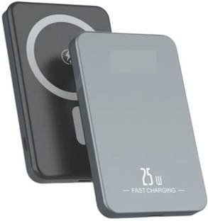 DRUMSTONE Our 25W Magnetic Wireless Power Bank – Compact 6000mAh Battery for Fast Our 25W Magnetic Wireless Power Bank – Compact 6000mAh Battery for Fast USB Cable