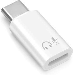 Tobo Lighning to USB-C Adapter for Headphones Support Line Control, Lighning to USB-C Audio Adapter Compatible with Phone 16/15 Series, iPad TD-1518CC Laptop Accessory