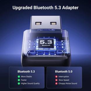 Tobo Bluetooth 5.3 Adapter 1382WA Bluetooth 5.4 Adapter USB Bluetooth Dongle for Windows 11/10/8.1 TD-1382WA Bluetooth