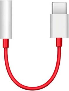 Gadget Zone Red and white audio splitter cable type c to 3.5mm jack Red and white audio splitter cable type c to 3.5mm jack USB Cable