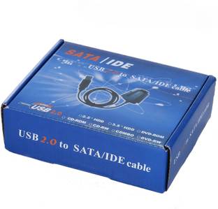 VOOCME USB 2.0 to SATA/PATA/IDE Adapter Converter Cable for Hard Drive Disk and DVD Player Laptop Accessory