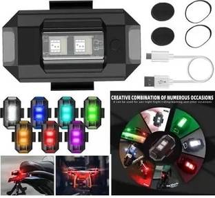 NKL LED Light 7 Colors + Flashing Modes for Drone Helmets Bike Aircraft Light 594 Shower Laser Light