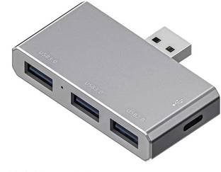 VOOCME Mini 3 Ports USB 2.0 Hub Type C USB 3.0 HUB High Speed Data Transfer Splitter Box Adapter for PC Laptop MakBook USB Flash Drive