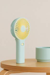 WOYR Premium Quality 3 Speed Rechargeable Portable Mini Fan with stand and cable Portable Mini Rechargeable Fan Rechargeable Fan