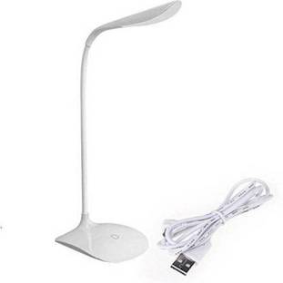 WRADER 360 Degree Flexible Study Table Lamp White Light Table Lamp with 3 Brightness Modes LED White LED Light for Study and Reading Books Led Light