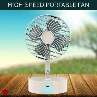 FRONY Raftaar Mini Ac Cooler High Speed USB Rechargeable Table Fan for Home/OfficeT381 Raftaar Mini Ac...