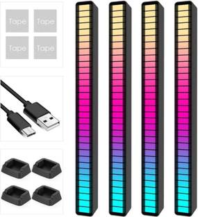 TECHGEAR 32 Bit Wireless Sound Activated RGB Light Led Light Strip 32 Bit Wireless Sound Activated RGB Light Led Light Strip Led Light