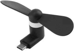 JANGI Type-C Personal USB Mini Fan 24 for Android Cell Phones USB mini Fan(multicolor) Type-C portable mini fan 24 usb OTG adaptor gadget for all mobiles USB Fan