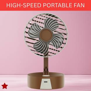 FRONY Raftaar Mini Ac Cooler High Speed USB Rechargeable Table Fan for Home/OfficeT65 Raftaar Mini Ac ...