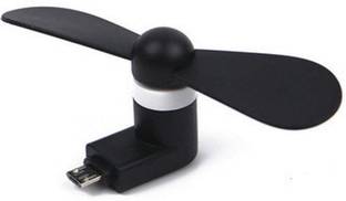 BABA TOOLS Micro USB Mobile Phone Fan Mini USB Fan Compact Silent Micro USB Mobile Phone Fan Portable ...