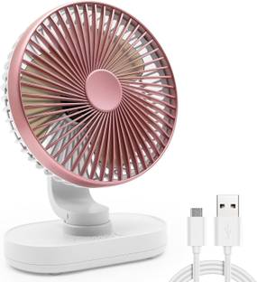 Litanika Portable Tabel Fan, Desk Fan, Swing Fan, Gaming Fan, Picnic Fan Rechargable USB Fan, USB Air Cooler