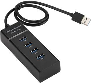 RECTITUDE HUB 3.0 Portable Mini Hub - for Desktop, Tablet, PC, Laptop, Pendrive, Mouse, Keyboards, Camera, USB Hub