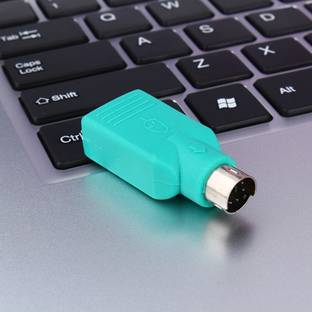 VOOCME PS2 to USB Female,PS/2 Male Converter Changer Adapter for Keyboard Mouse PS2 to USB Female,PS/2 Male Converter Changer Adapter USB Cable