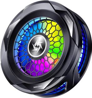 Cubonic SL25 Real- Ice*(15W) Magnetic|Clip-on|Adhesive Cool-Transfer Plate| Type C Wired|RGB|Dual Peltier Tech|ThermoCool Semiconductor Mobile Chilling USB Fan