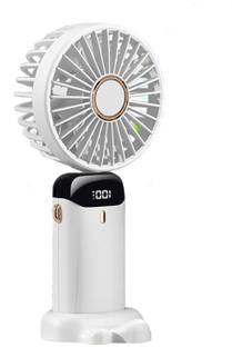 BSVR Display Fan Hand 5 Speed with Foldable 90° & Easy Portability Rechargeable_BS464 Portable Display Fan Hand 5 Speeds_BS464 USB Fan