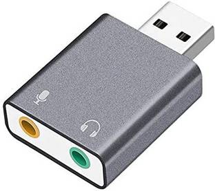Mocking Bird 7.1 hifi USB Sound Card 7.1 Channel External USB Audio Sound Card for Laptop and PC Sound Card